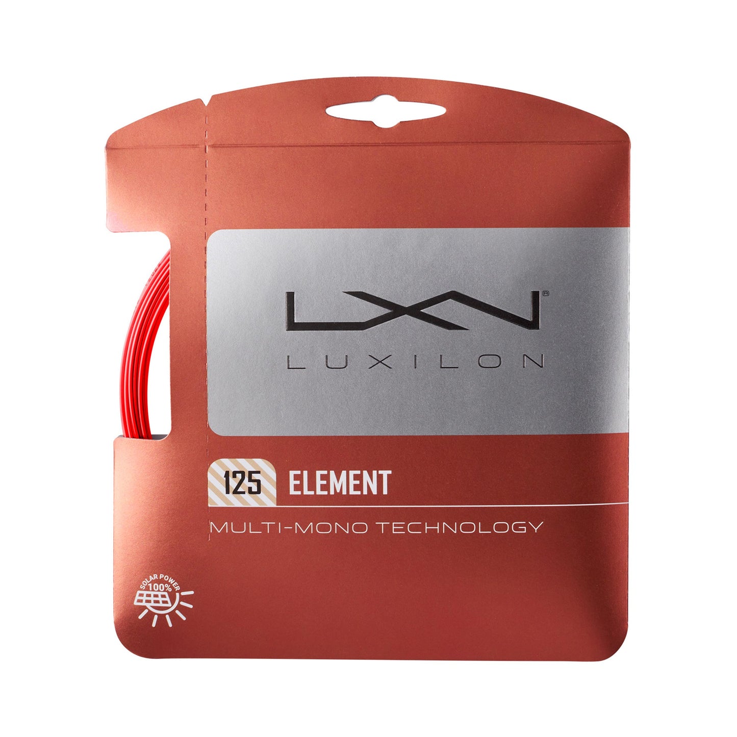 Luxilon Element Cordage en garniture 12,2m - rouge Luxilon Element Cordage en garniture 12,2m - rouge