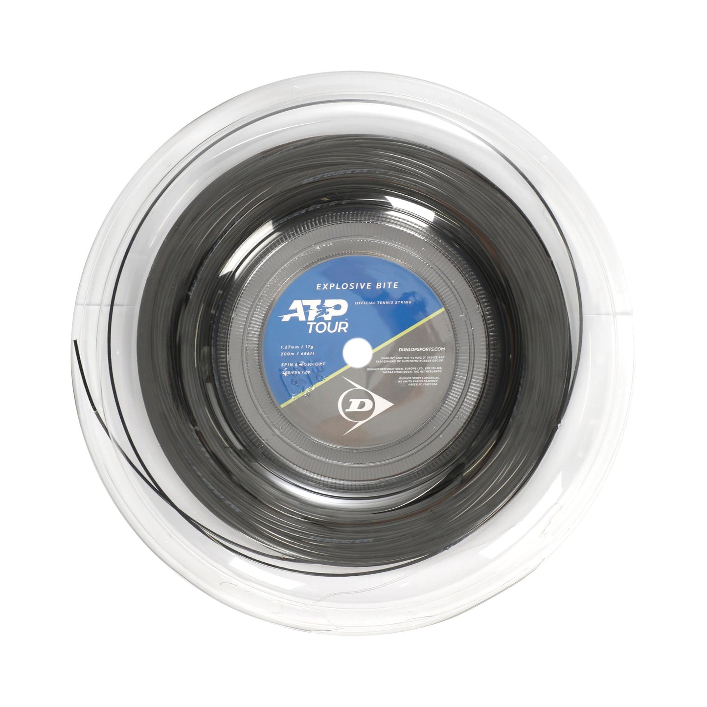 Dunlop Explosive Bite Rotolo di corde 200m - nero Dunlop Explosive Bite Rotolo di corde 200m - nero