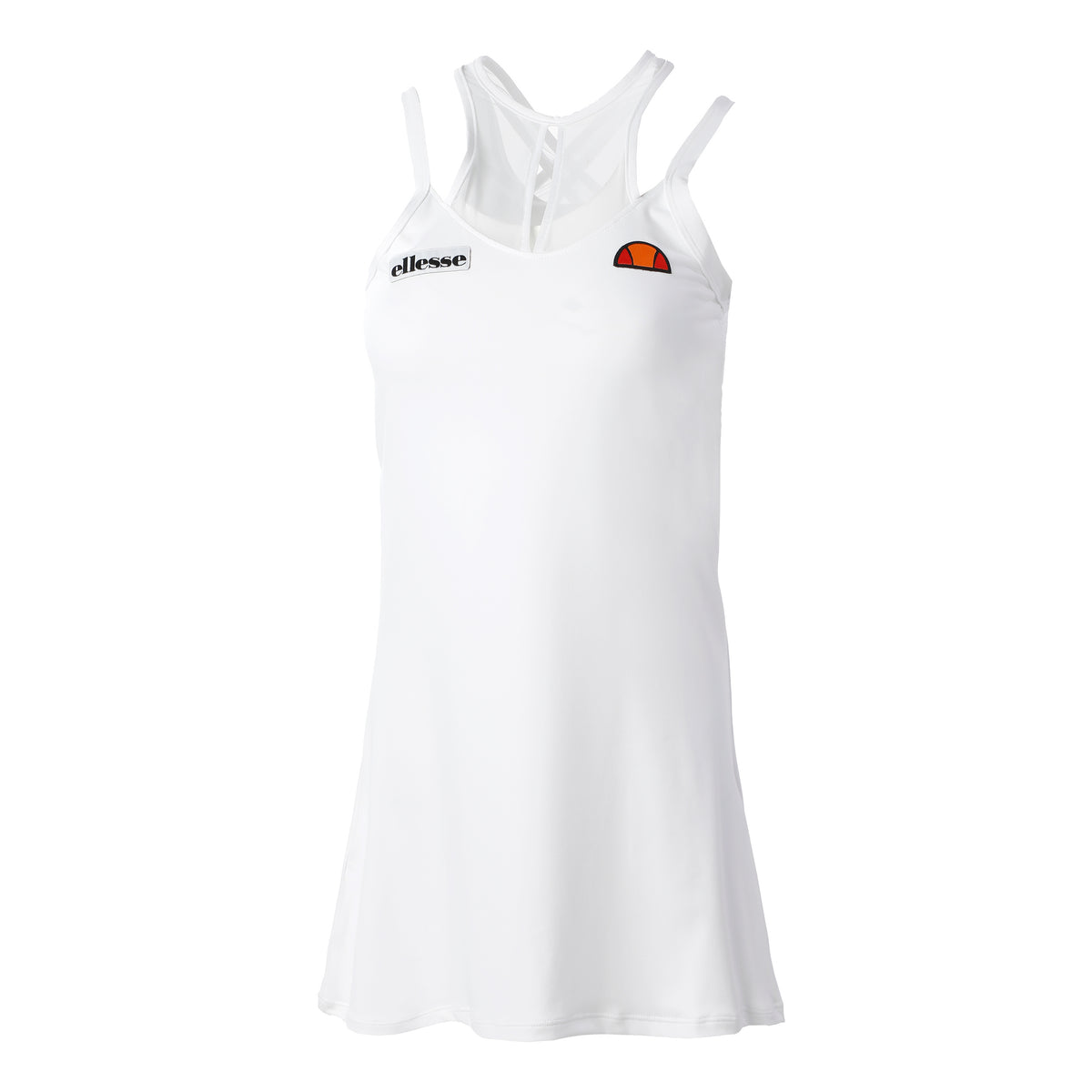 Ellesse Finesse Kleid Damen - weiß, schwarz
