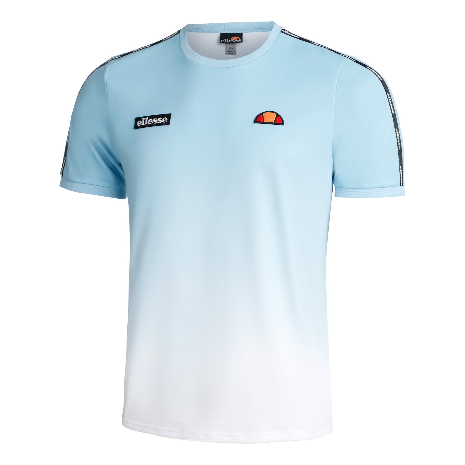 Ellesse Macina T-shirt Hommes - bleu clair, blanc