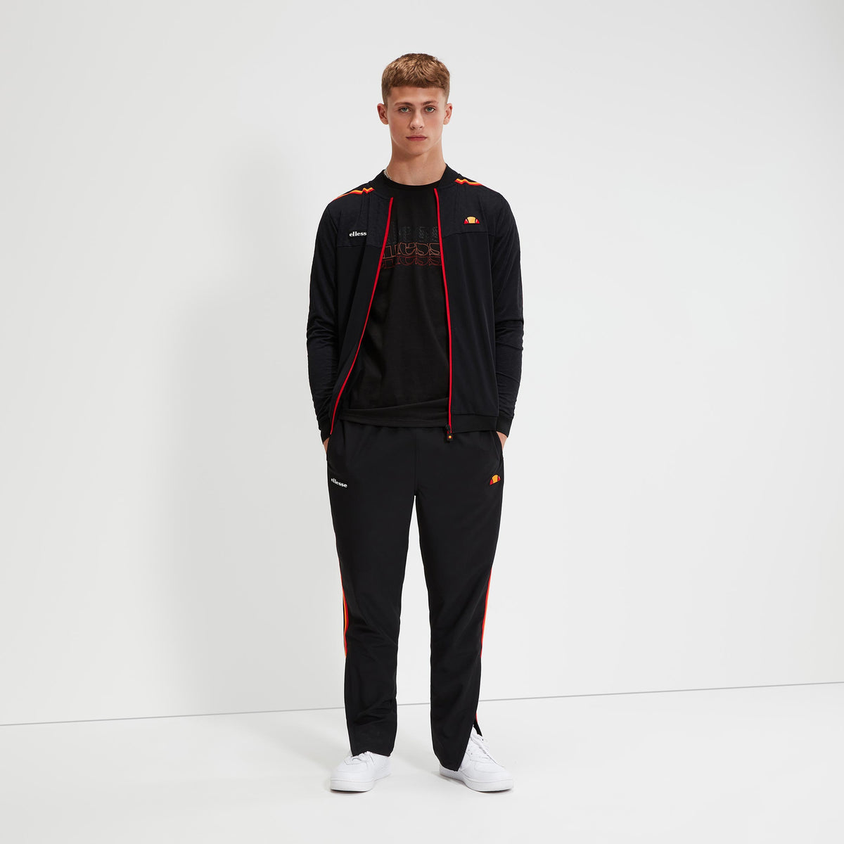 Ellesse Seaton Pantalone da allenamento Uomini - nero,