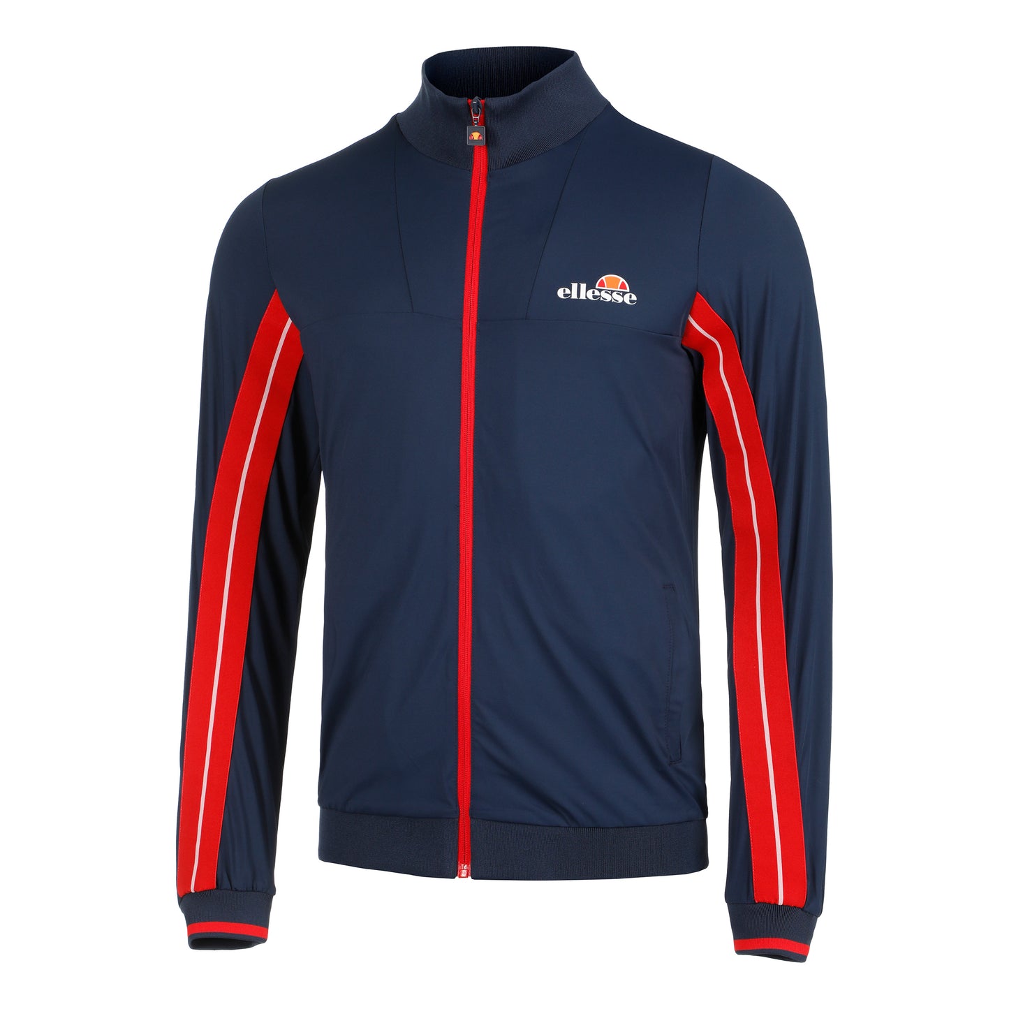 Ellesse Lyndon Trainingsjacke Herren - dunkelblau, rot