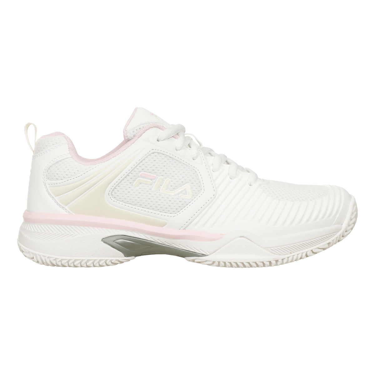 Fila Veloce Scarpa per terra rossa Donna - bianco,