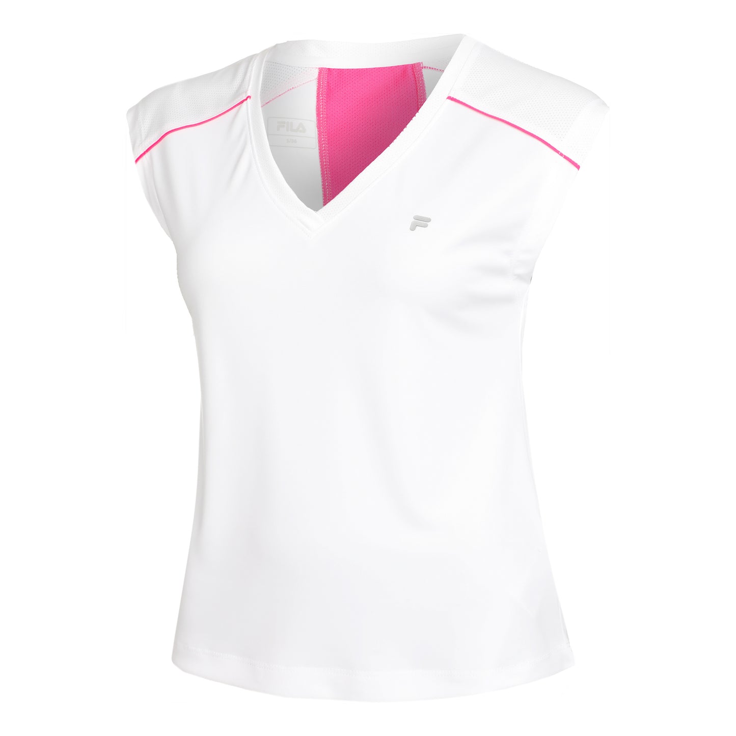 Fila Marlis T-shirt Femmes - blanc, pink