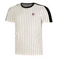 Stripes Jascha 2 T-Shirt Herren-Weiß,Dunkelblau