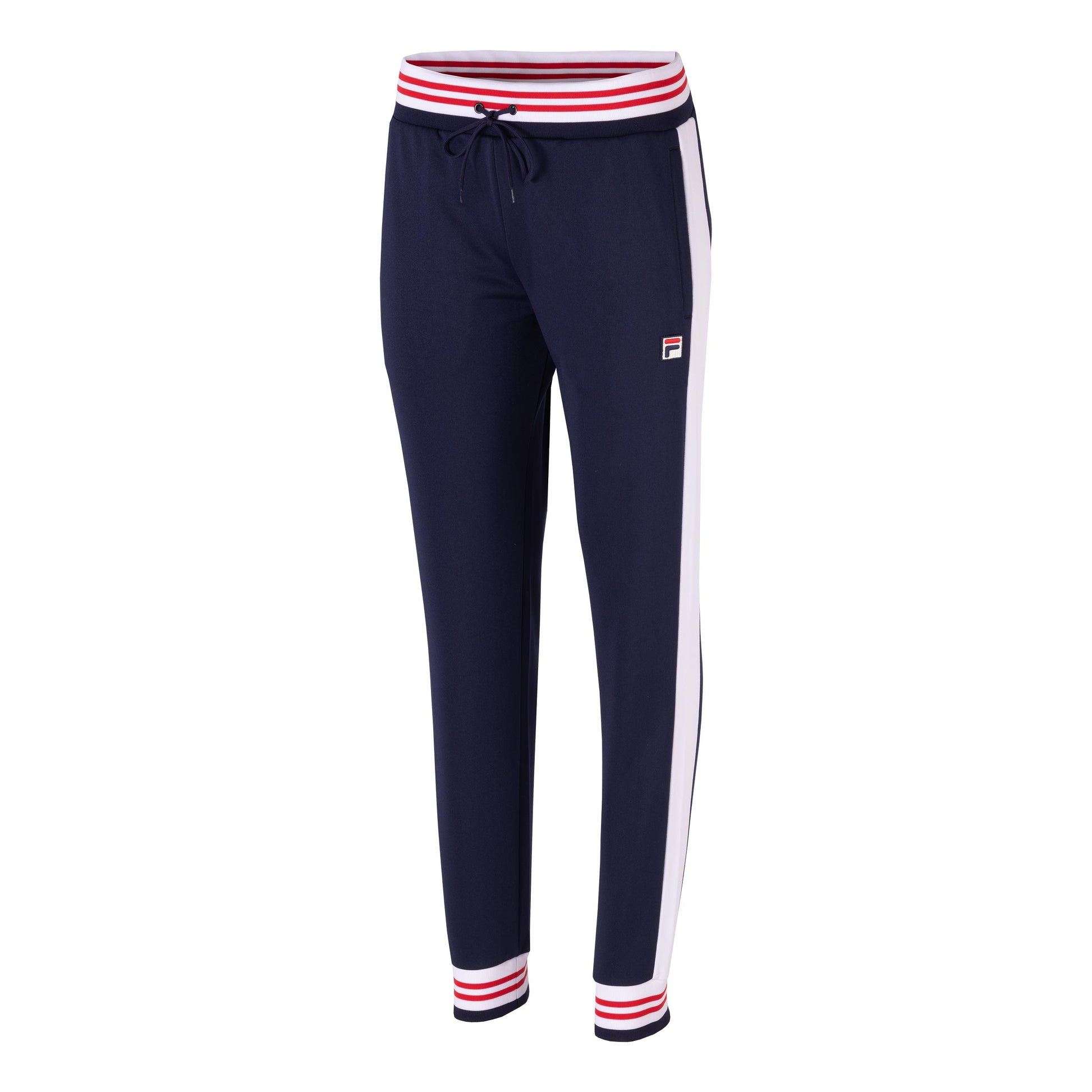 Fila Bame Pantalone Da Allenamento Uomini-Blu Scuro,Bianco