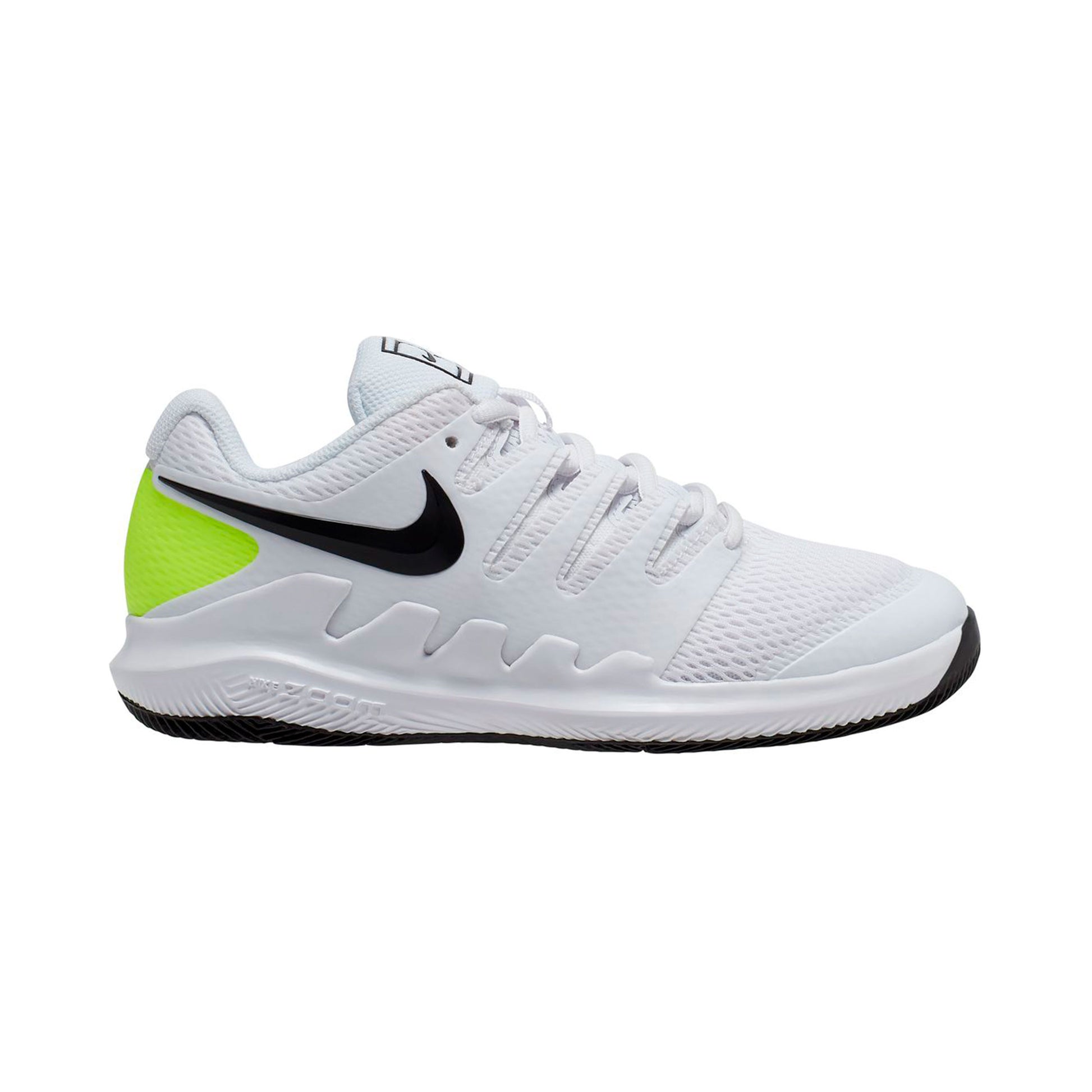 Nike Vapor X Scarpa per tutte le superfici Bambini-bianco, verde neon