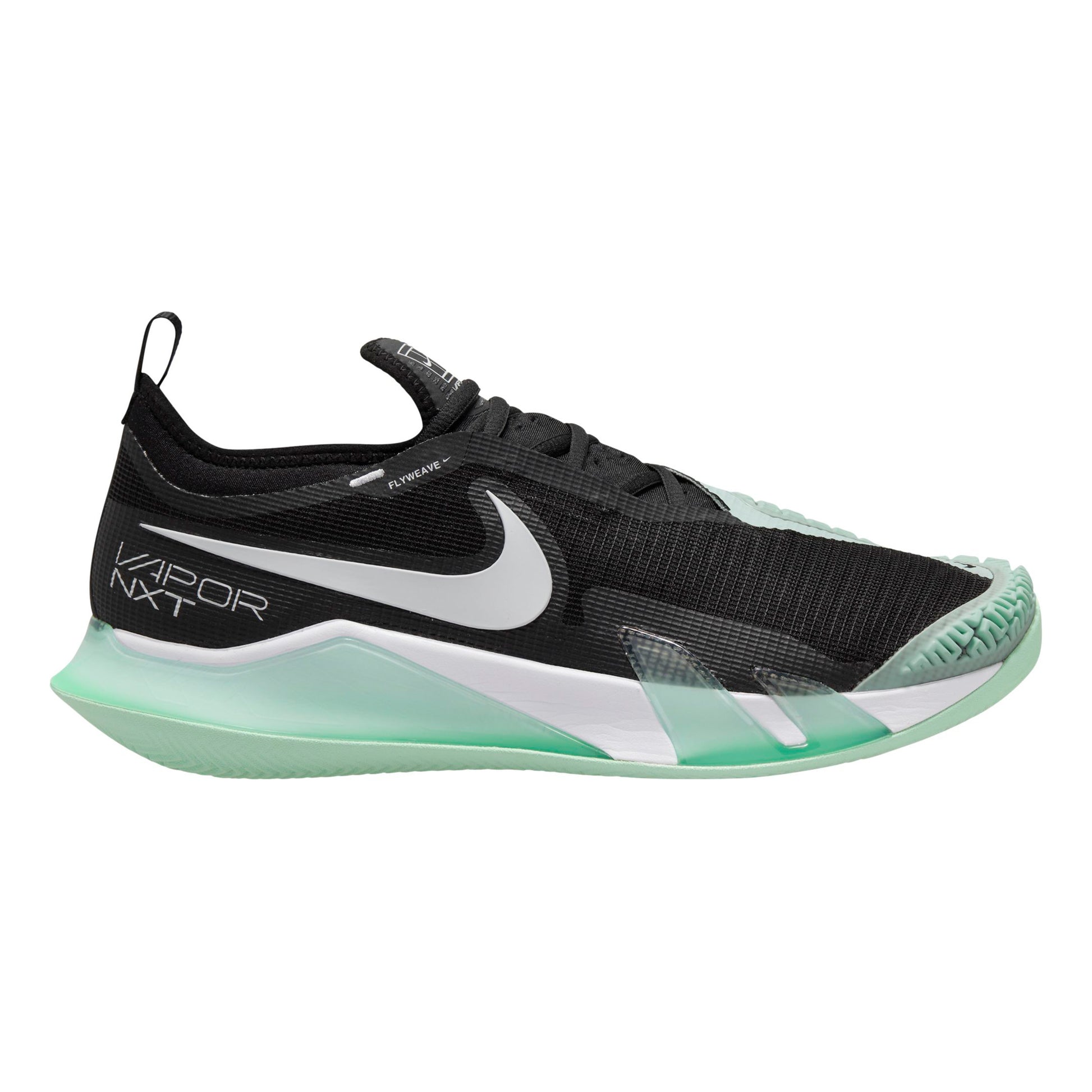 Nike React Vapor NXT Sandplatzschuh Herren - schwarz, mint
