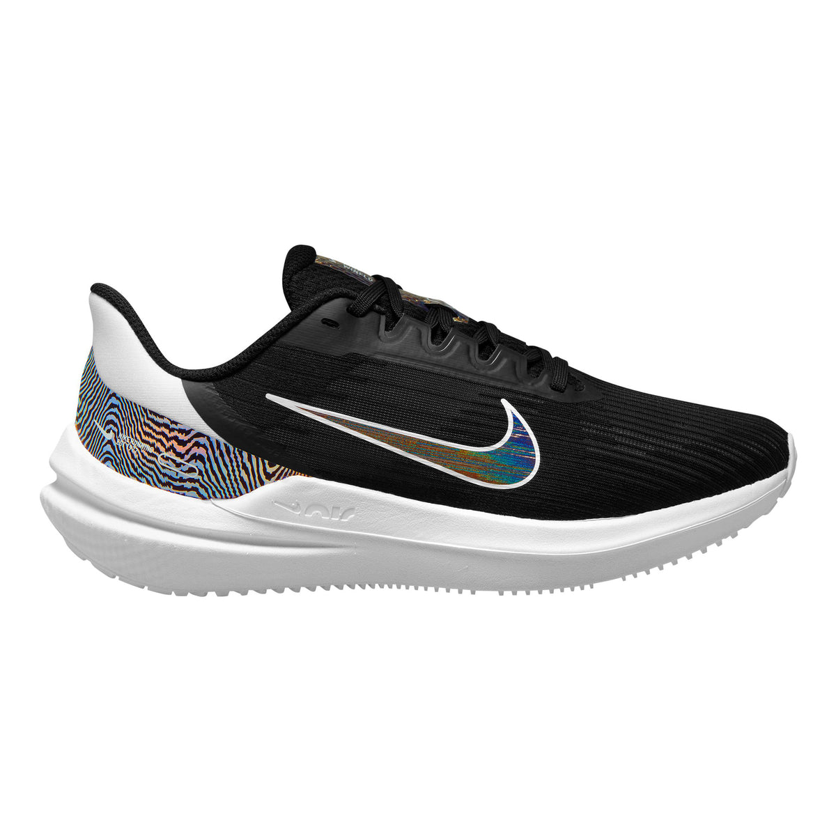 Nike Winflo 9 Prime Chaussure De Running Sans Stabilisateurs Femmes-Noir,Blanc