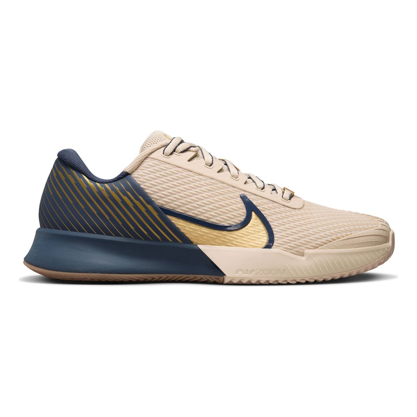 Nike Air Zoom Vapor Pro 2 PRM Scarpa Per Terra Rossa Uomini-Beige,Blu Scuro
