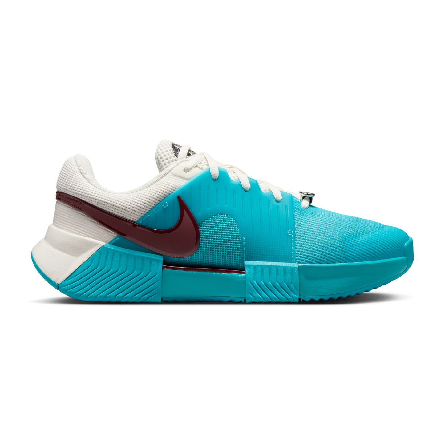 Nike GP Challenge 1 Scarpa Per Terra Rossa Donna-Turchese,Crema