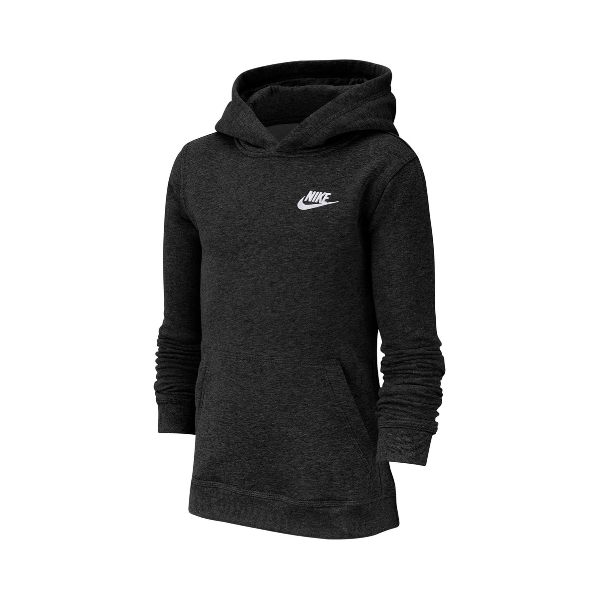 Nike Club Felpa con cappuccio Ragazzi - nero, bianco