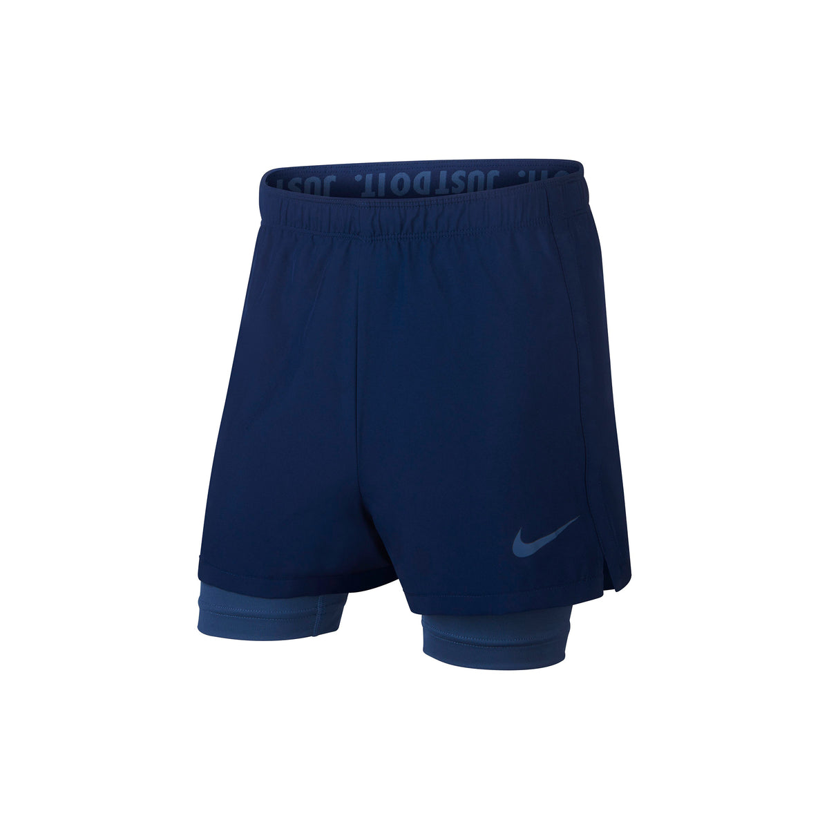 Nike Dri-Fit 2in1 Training Shorts Filles - bleu, bleu foncé
