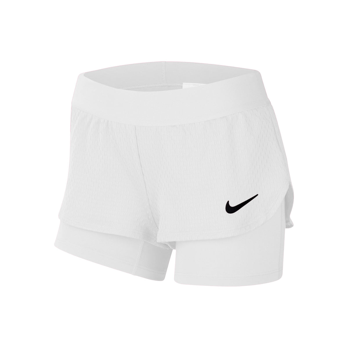 Nike Court  Pantaloncini Ragazze - bianco, nero