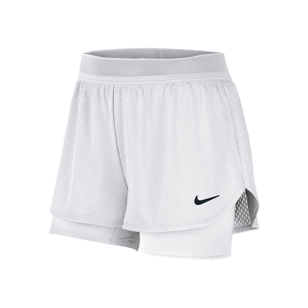 Nike Court  Pantaloncini Donna - bianco, nero
