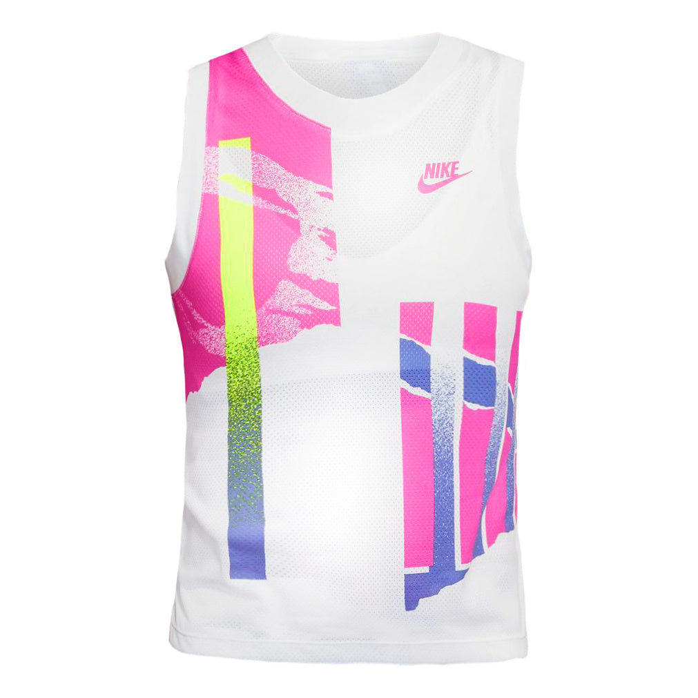 Nike Court Slam Débardeur tank top Femmes - blanc, multicouleur