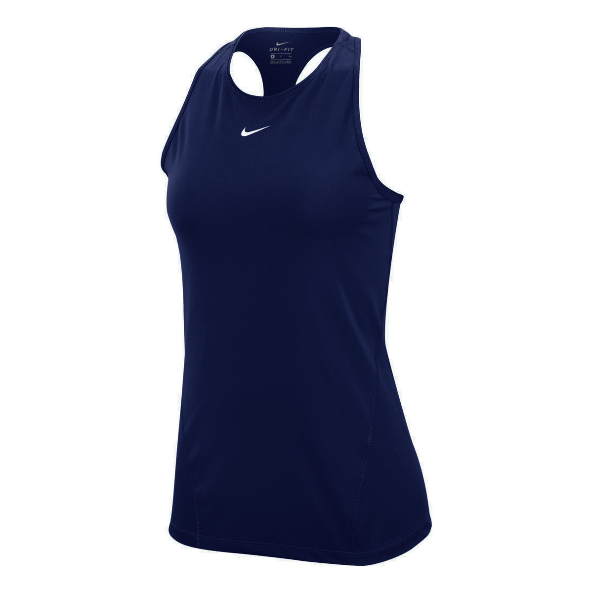 Nike Pro Canottiera Donna - blu scuro, bianco