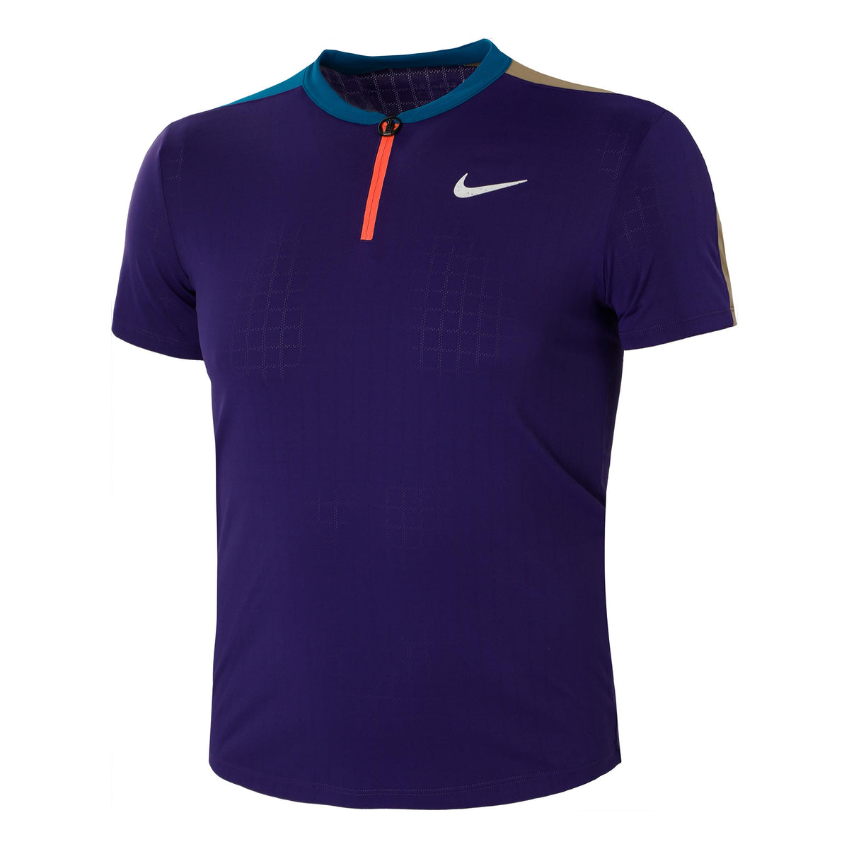 Nike Court Slam MB Polo Uomini - viola, multicolore