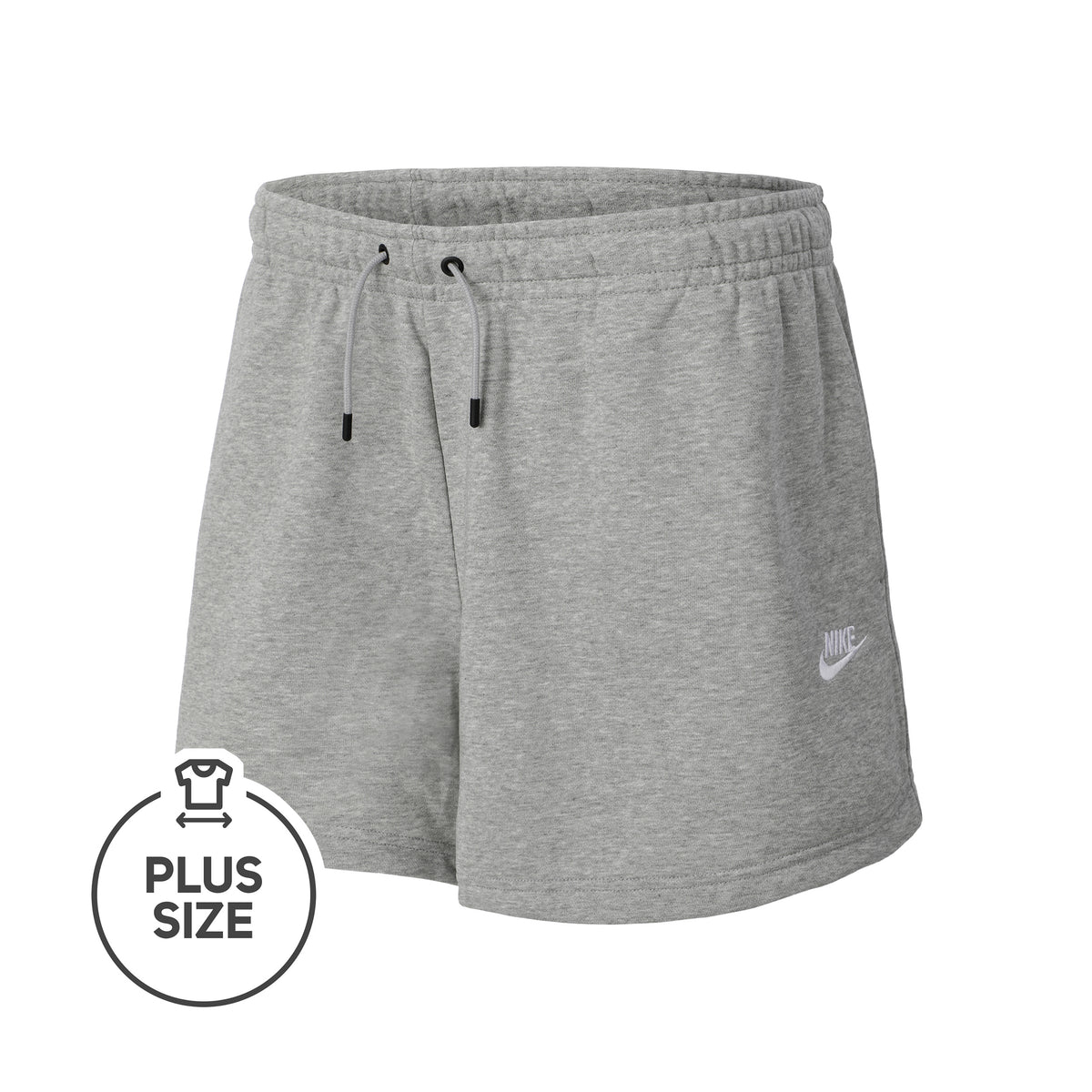 Nike Plus Size Shorts Femmes - gris clair,