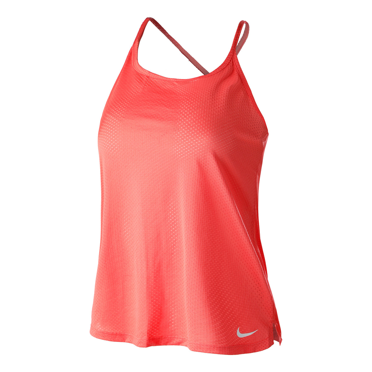 Nike Dri-Fit Breathe Standard Fit Canottiera Donna - corallo, bianco