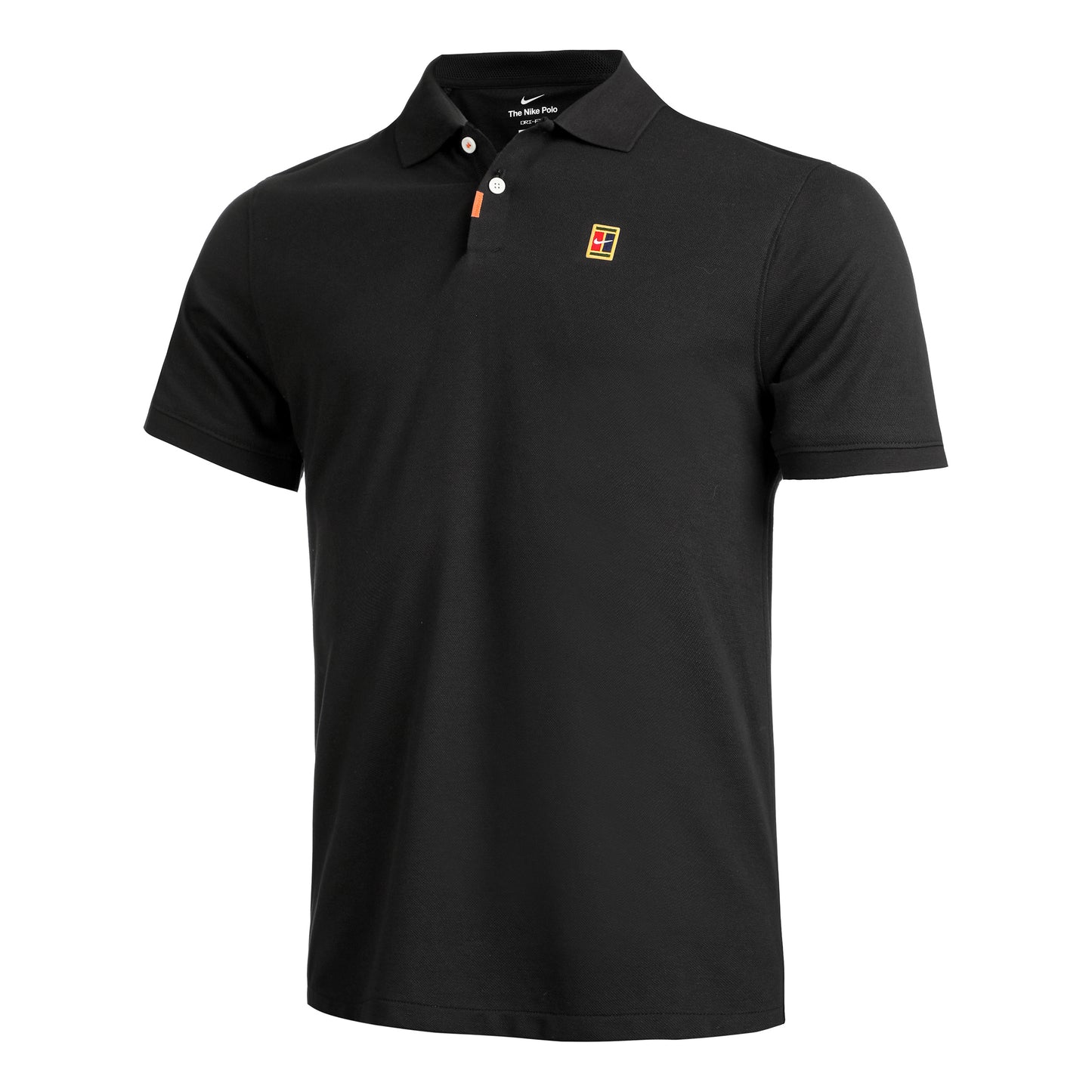 Nike Dri-Fit Heritage Slim 2 Polo Herren - schwarz,