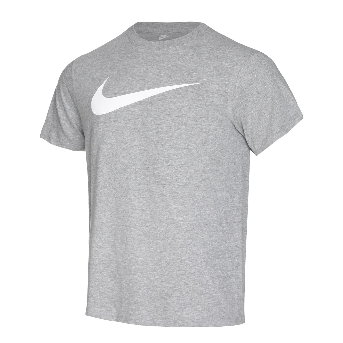 Nike Icon swoosh Maglietta Uomini-grigio chiaro, bianco
