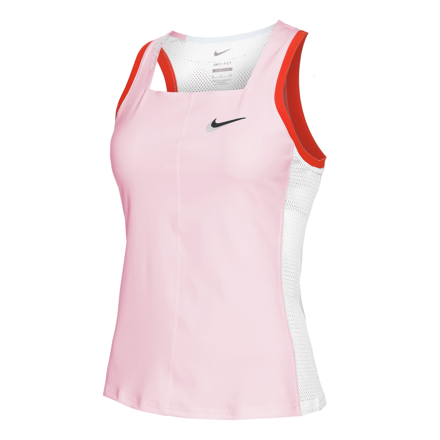 Nike Court Dri-Fit Slam Débardeur tank top Femmes - rosé, blanc