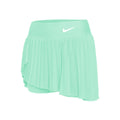 Dri-Fit Court Pleated Rock Damen - mint, weiß