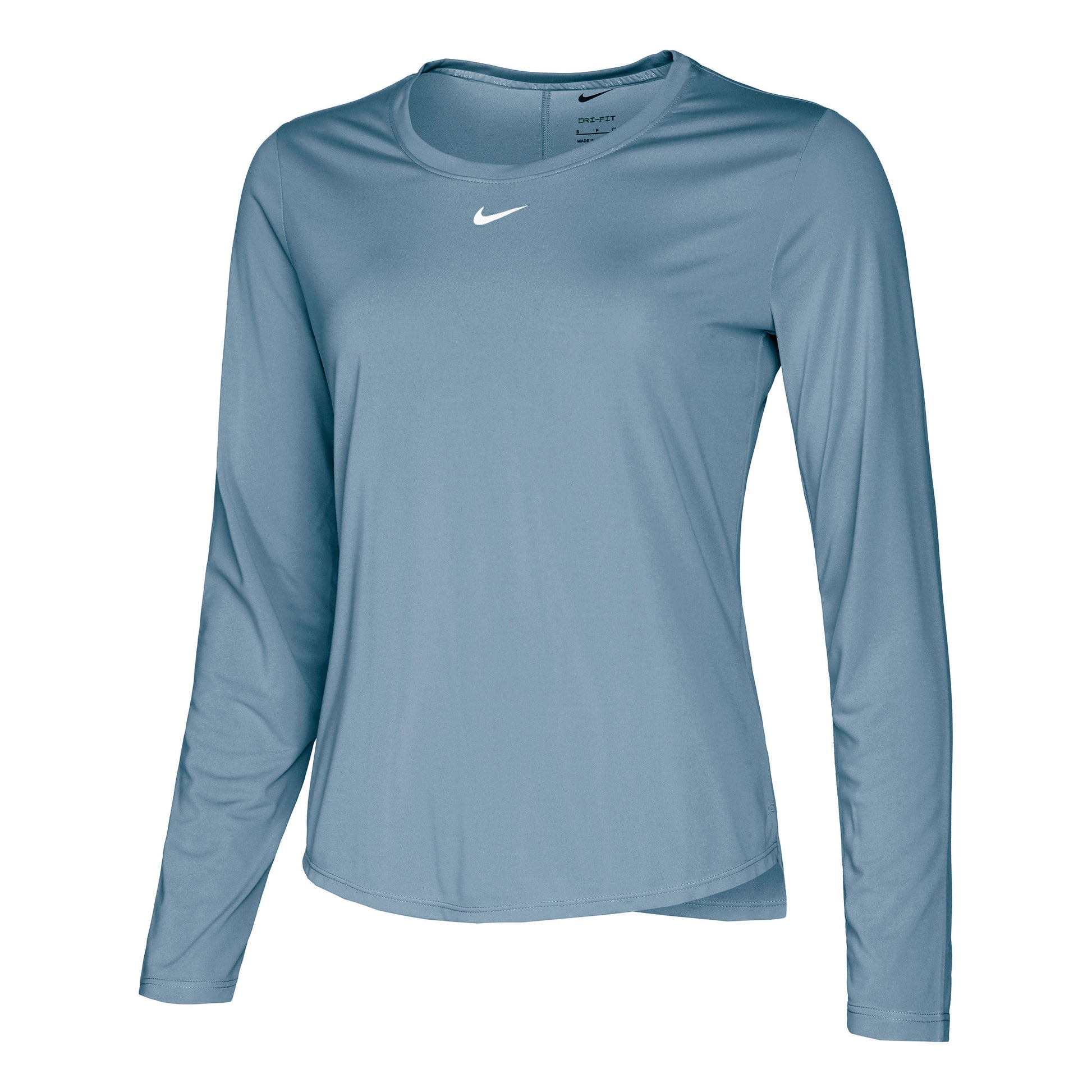 Nike Dri-Fit One Standard Haut manches longues Femmes - bleu,
