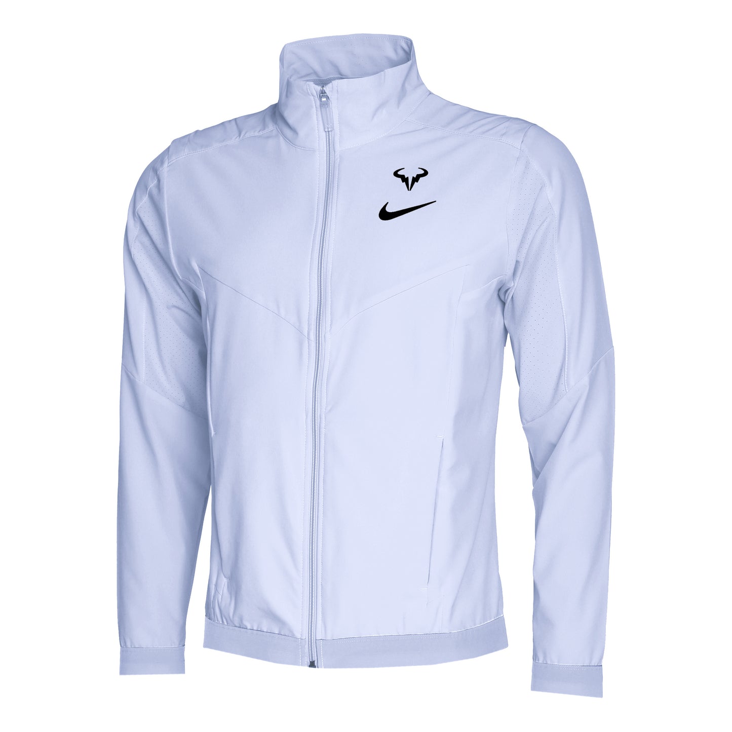 Nike Dri-Fit RAFA Court Trainingsjacke Herren - hellblau,