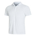 Dri-Fit Victory Court Solid Polo Herren - weiß, hellgrau