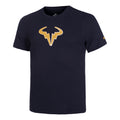 Dri-Fit Court T-shirt Hommes - bleu foncé,