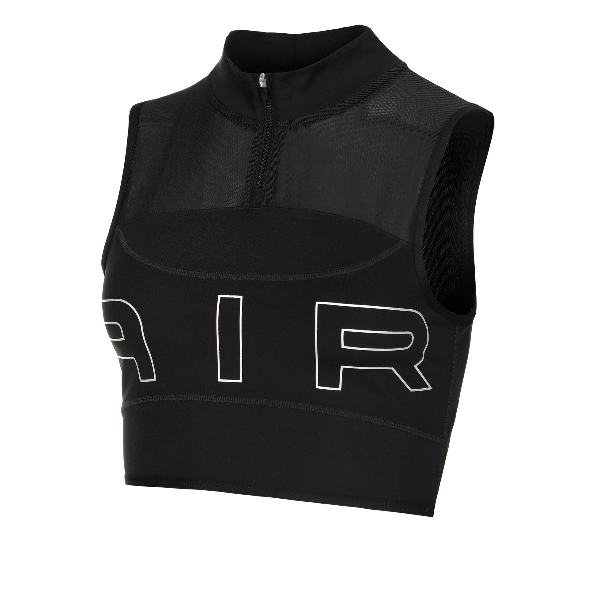 Nike Dri-Fit Air Cropped Camicia da corsa Donna - nero,