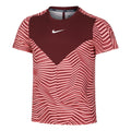Dri-Fit Court Slam RG T-shirt Hommes - rouge foncé, vieux rose