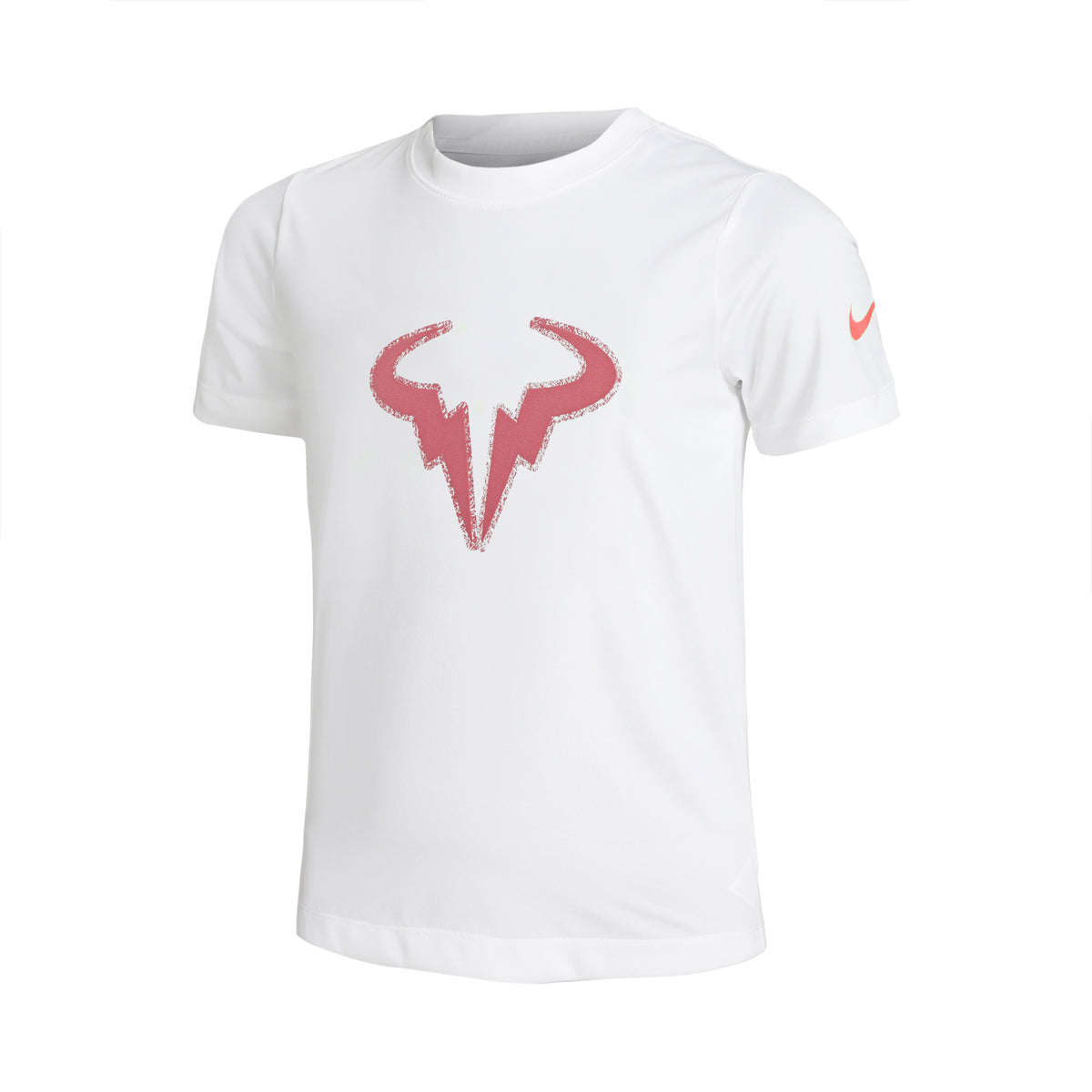 Nike Big Kids T-shirt Garçons - blanc, orange