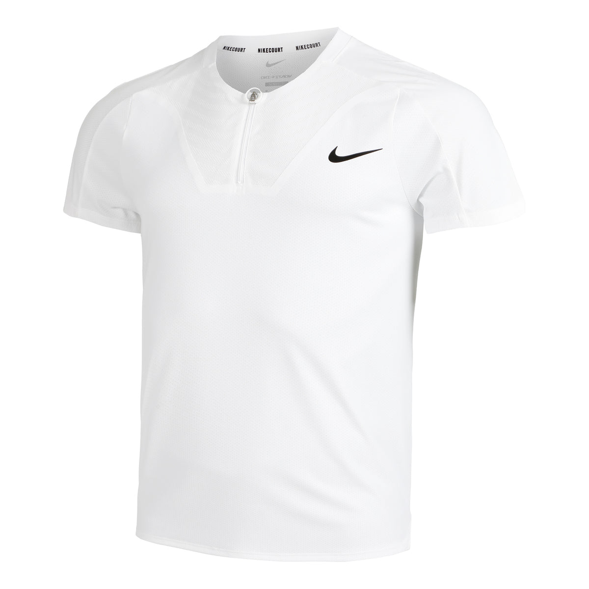 Nike Dri-Fit Court Slam Polo Uomini - bianco,