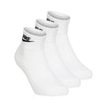 New Essential Ankle Tennissocken 3er Pack Unisex - weiß,