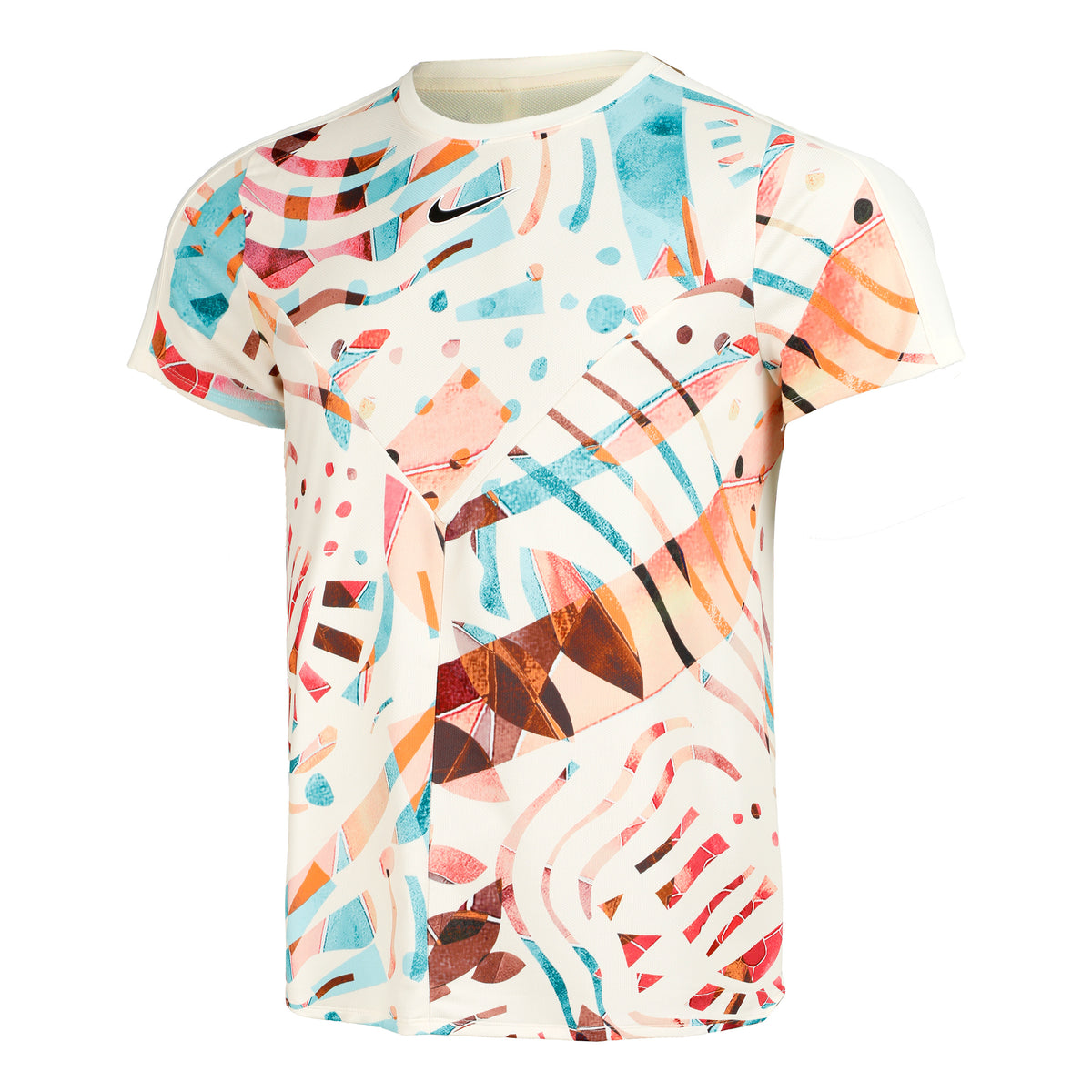 Nike Dri-Fit Court Slam T-shirt Hommes - blanc, multicouleur