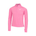 Dri-Fit Half-Zip Longsleeve Mädchen - pink,