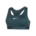 Swoosh Medium Soutien-gorge sport Femmes - bleu petrol,