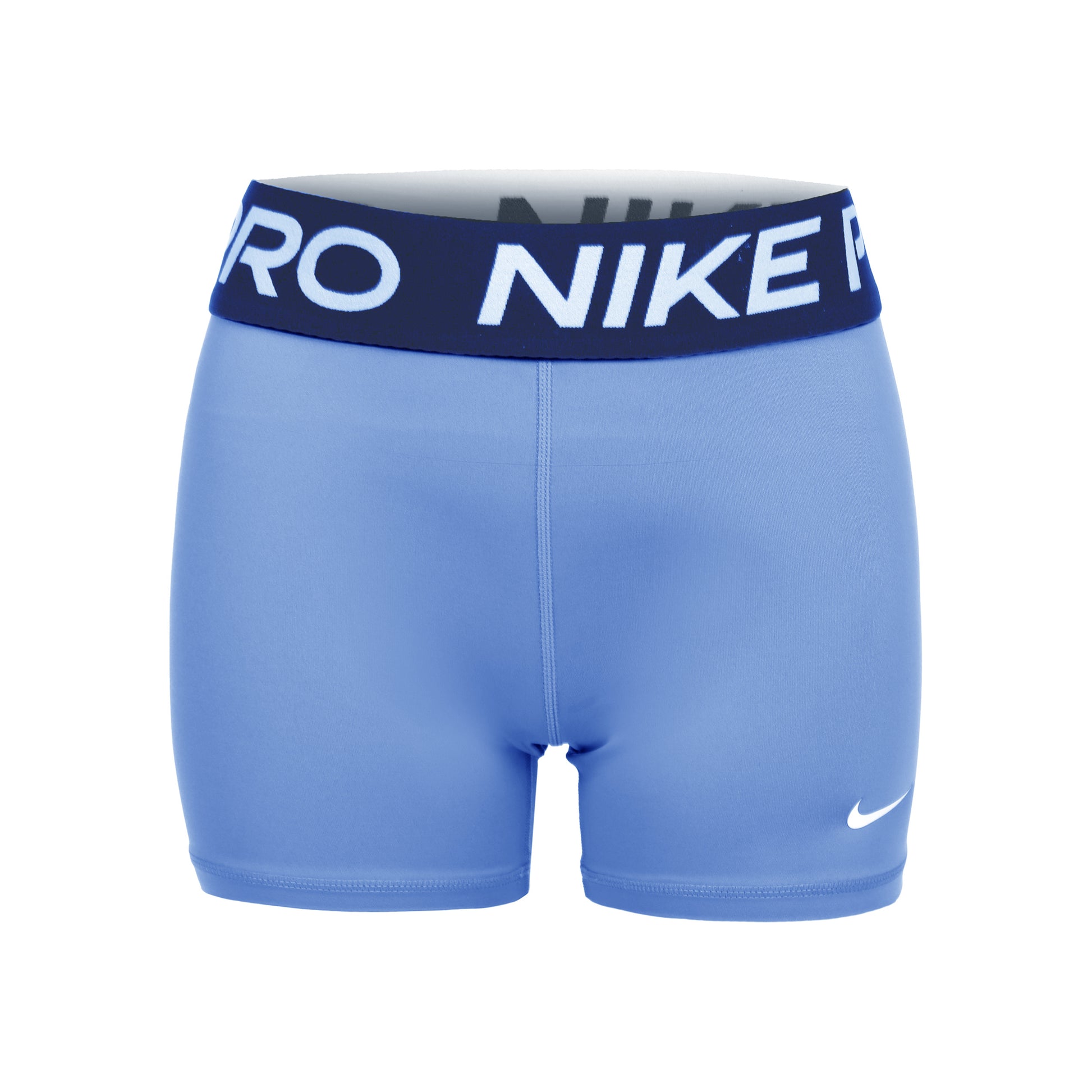 Nike Dri-Fit Big Kids 3in Shorts Filles-bleu clair,bleu foncé