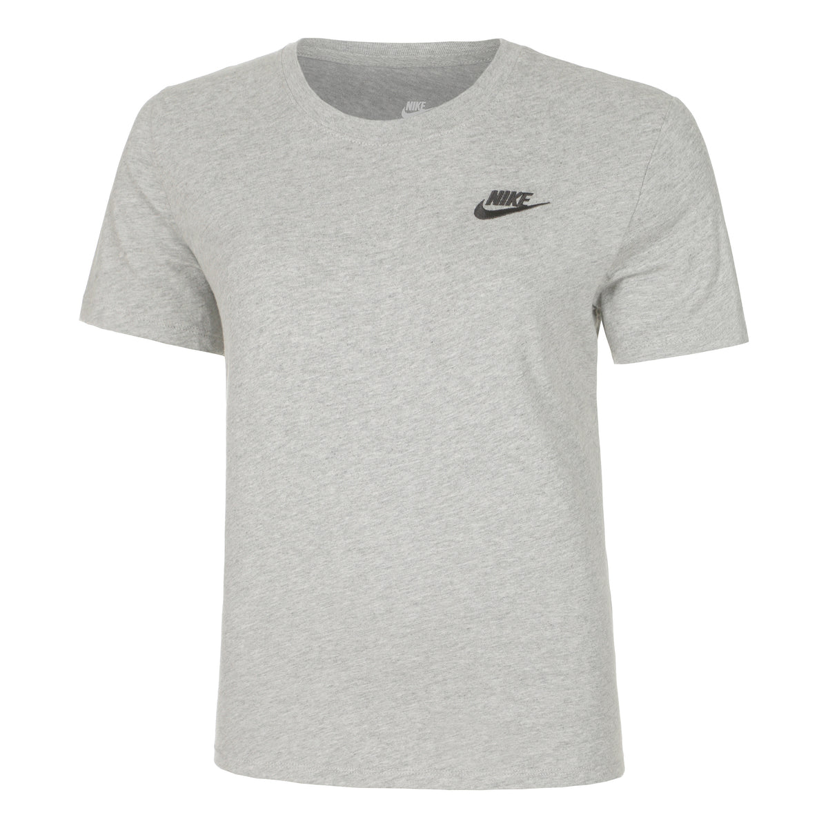 Nike New Sportswear Club T-Shirt Damen - hellgrau,