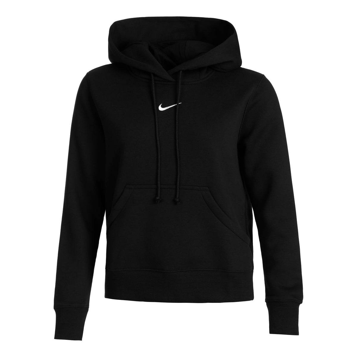 Nike PHNX Fleece standard Felpa con cappuccio Donna - nero,