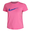 One Swoosh Dri-Fit Maglietta Donna - rosa, blu
