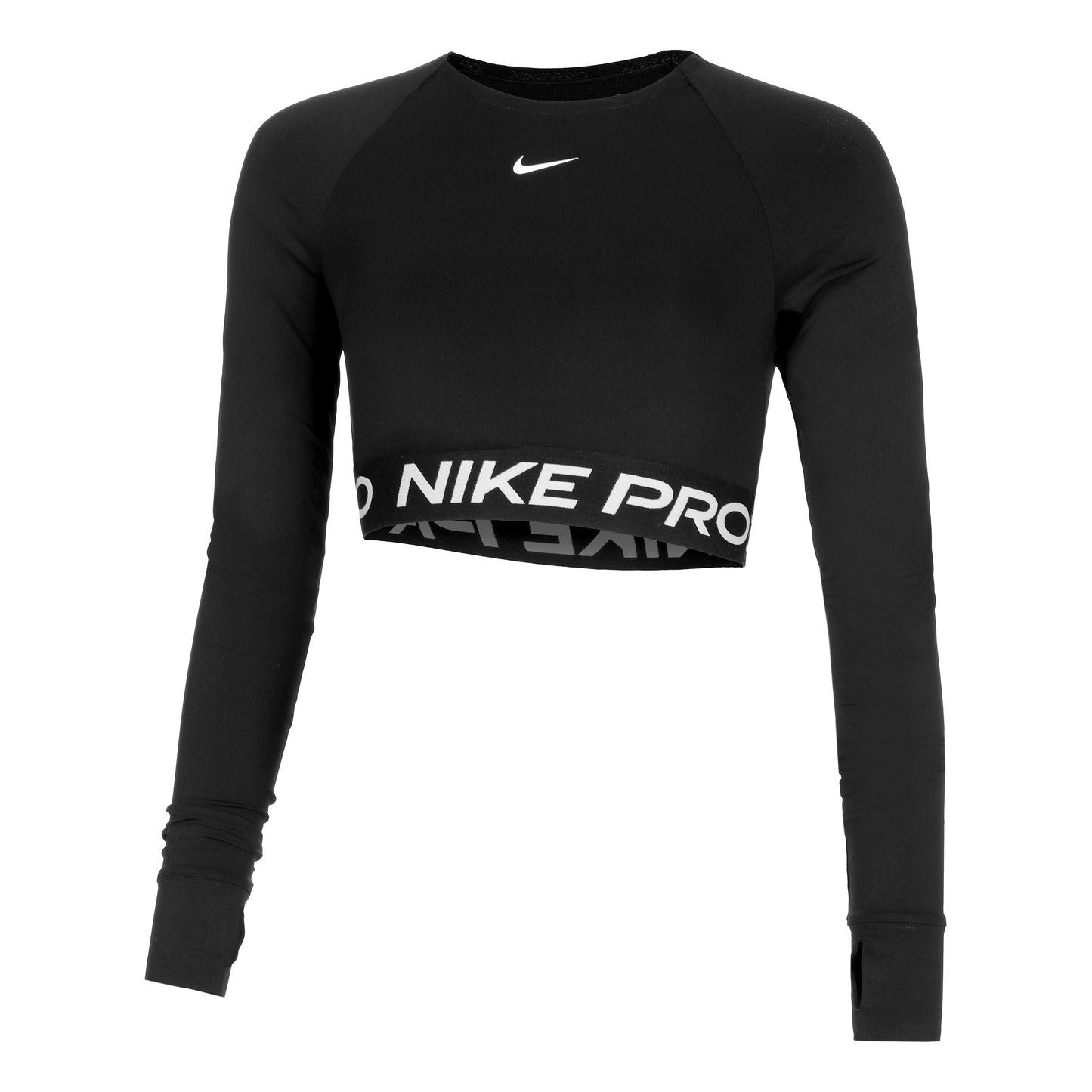 Nike Pro Dri-Fit 365 Crop Haut manches longues Femmes - noir,