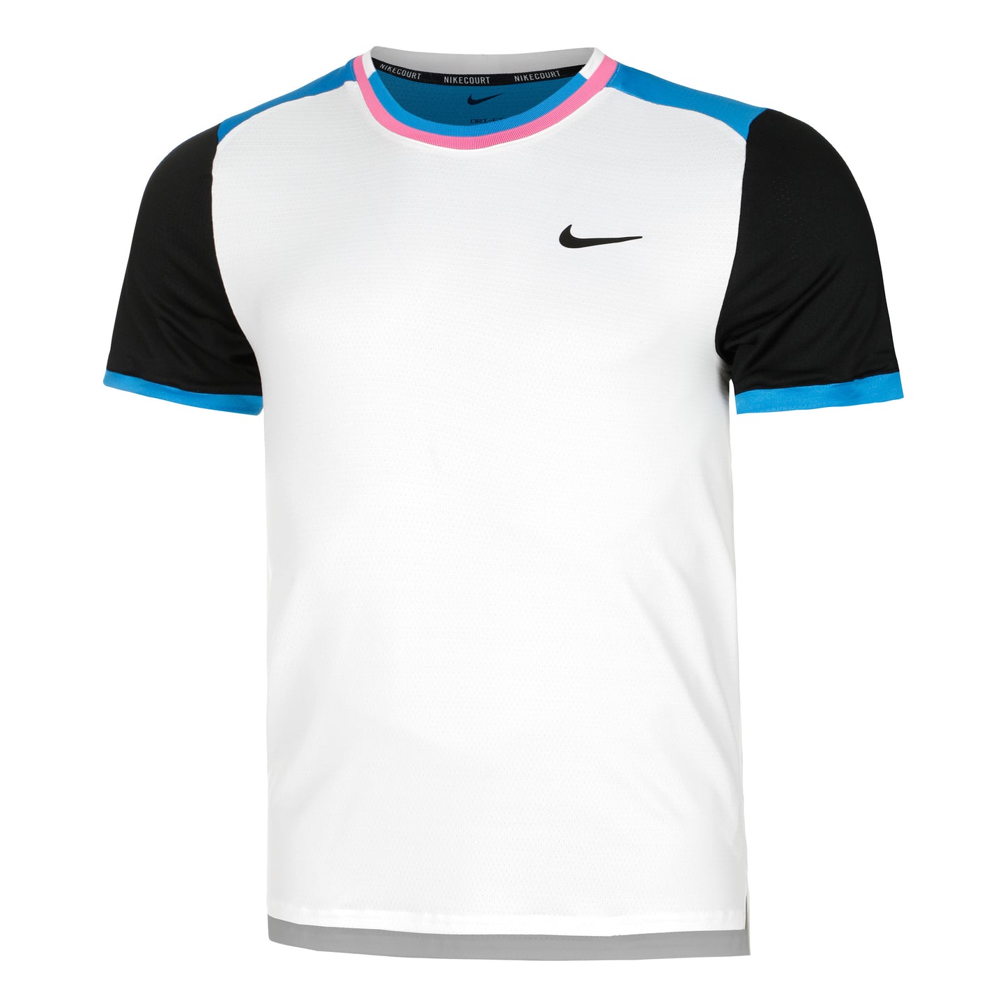 Nike Court Dri-Fit Advantage Maglietta Uomini - bianco, blu