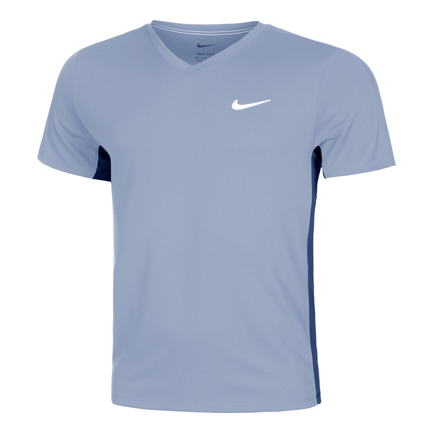 Nike Dri-Fit Court Dri-Fit Victory Maglietta Uomini-Grigio-blu