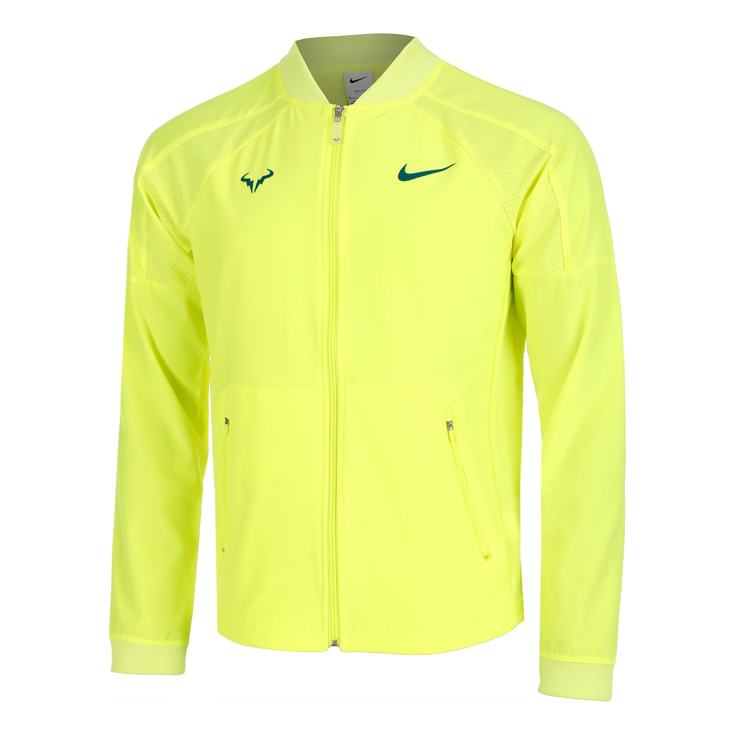 Nike Dri-Fit RAFA MNK Trainingsjacke Herren - neongelb,