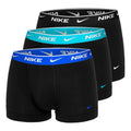 Everyday Stretch Trunk Caleçon Pack de 3 Hommes - noir, turquoise