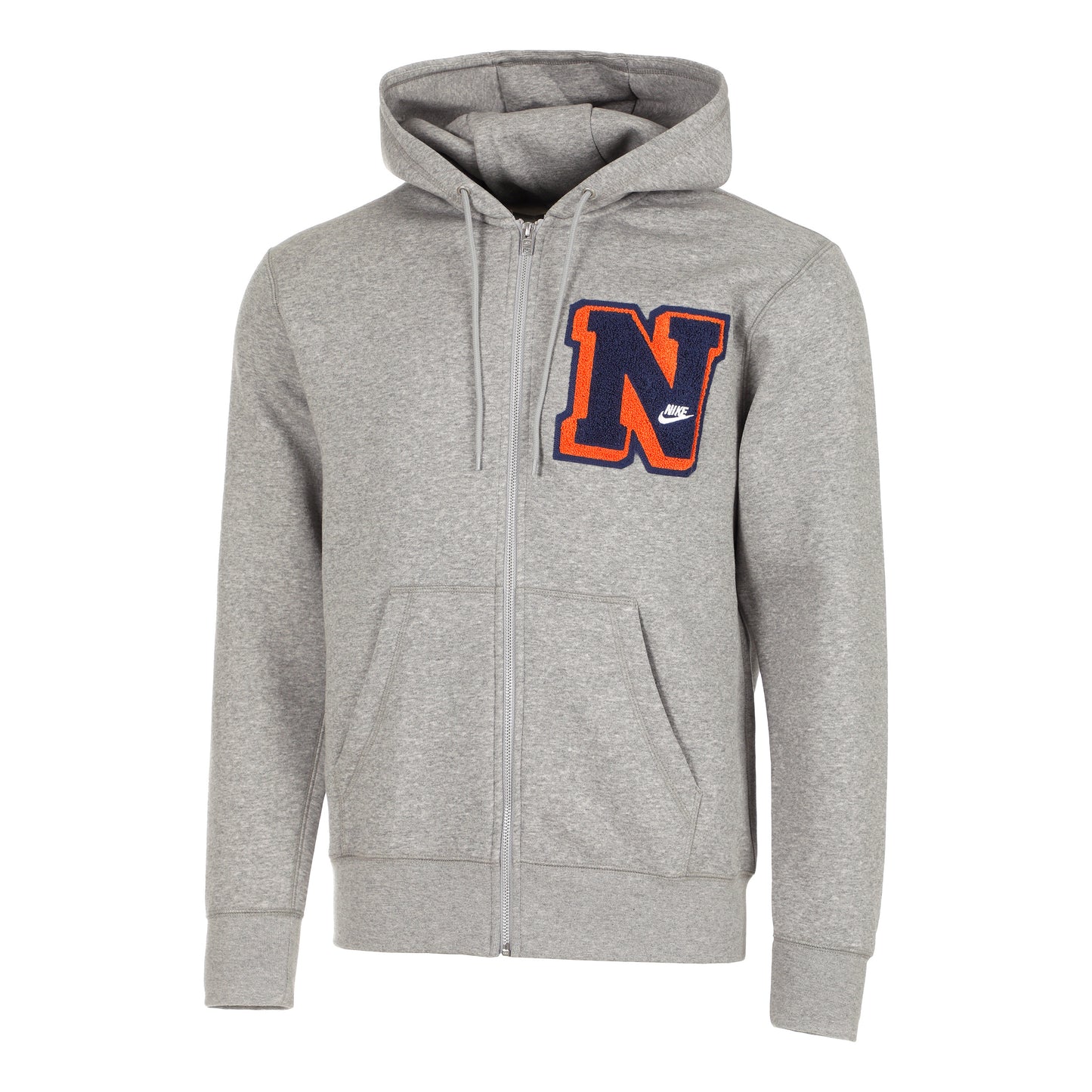 Nike Club Full Zip Gilet en coton Hommes - gris,